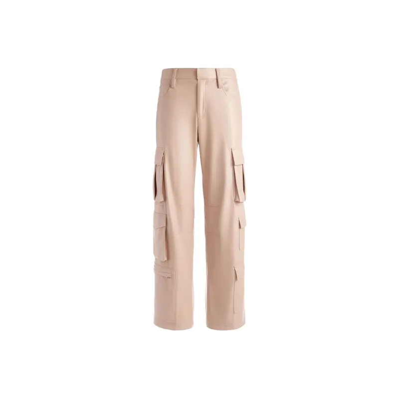 ALICE+OLIVIA Luis Faux leather Cargo Pants-0
