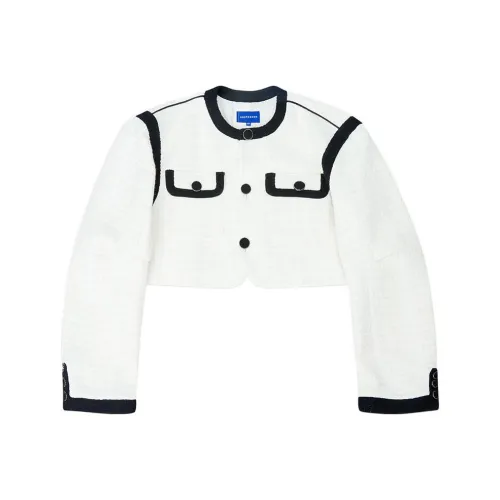ADER ERROR Cropped Coats Women's White