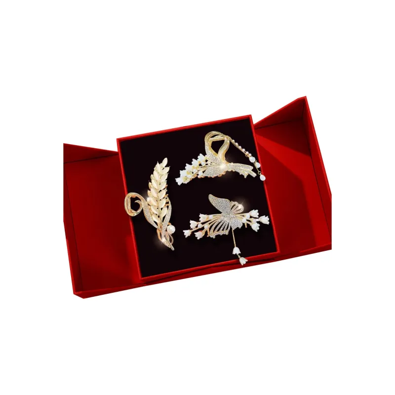 Enchanting Cat Alloy Hair Clips Women's-21
