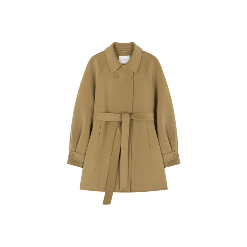 Mo Han Yi Mei Coat Women's Autumn Green-0