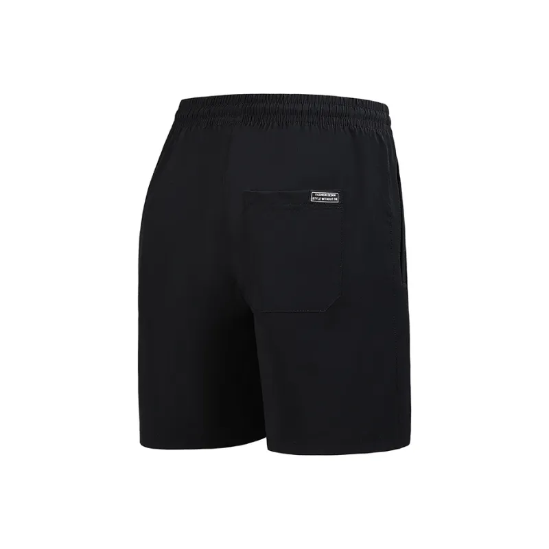 TREK&TRAVEL Casual Shorts Unisex Black-1