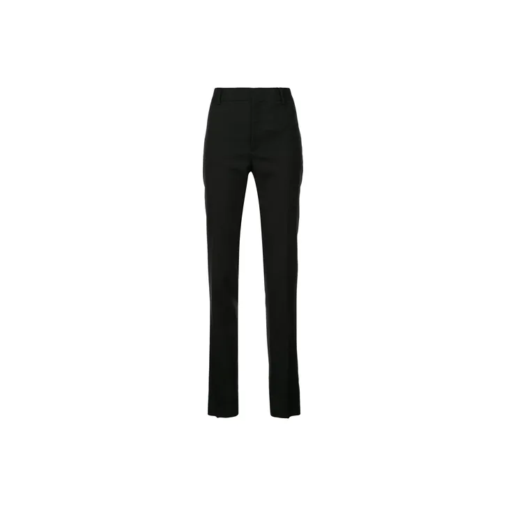SAINT LAURENT Straight Leg Tailored Trousers-0