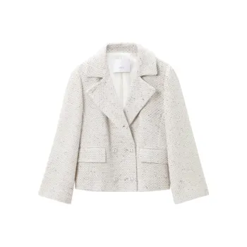 OVV Business Suits Women's Ecru Pattern A2