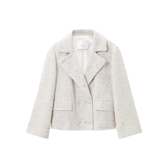 OVV Business Suits Women's Ecru Pattern A2-0