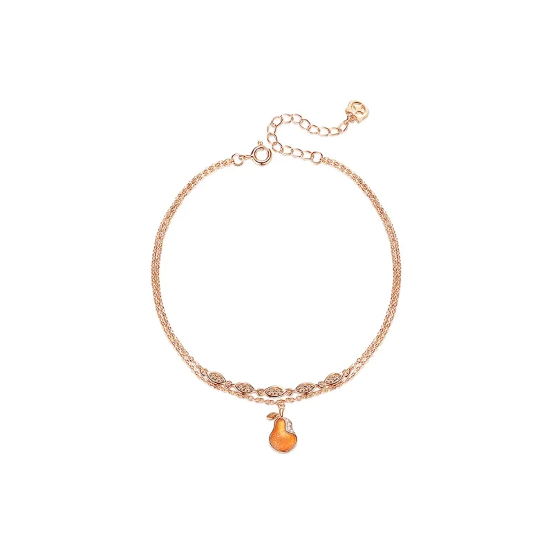 Fu Ru Ji S925 Silver Anklets Women's-7