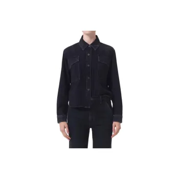 AGOLDE Denim Jacket Women's Black