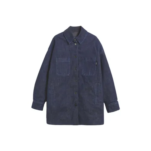 WEEKEND MaxMara Denim Jackets Women's Marine Blue