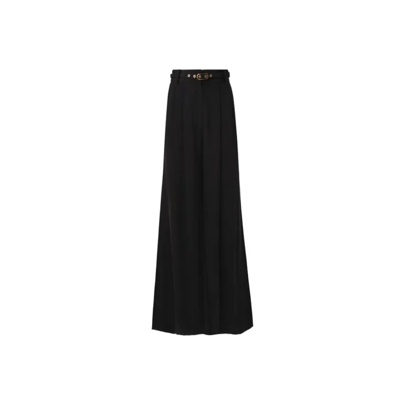Zimmermann SS24 Casual Pants Women's Black-0