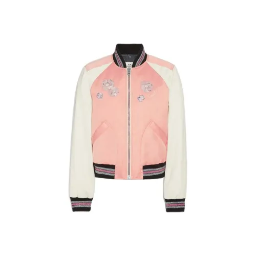 COACH Baseball Jacket Women's Pink