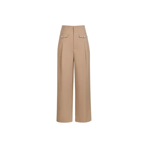 LOFT SHINE Casual Pants Women's Brown