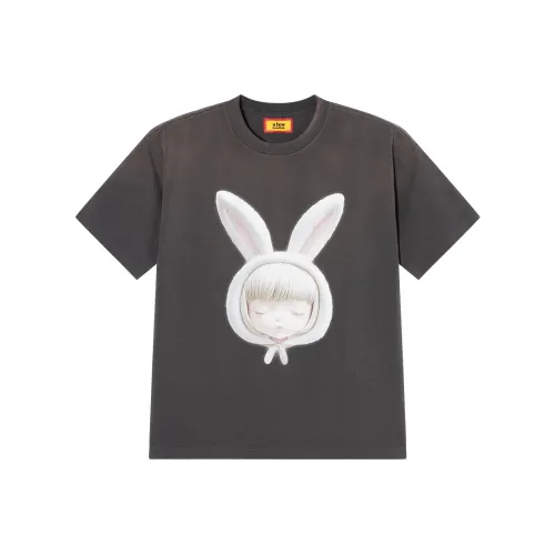 AFGK SS25 T Shirts Unisex Washed Black