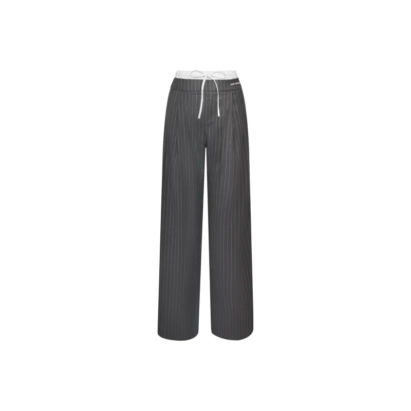ANN ANDELMAN Casual Pants Women's Gray-0