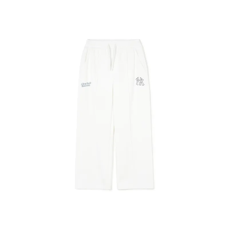 MLB SS24 New York Yankees Casual Pants Women's Ivory-0