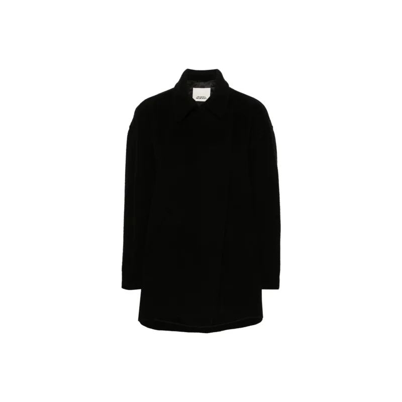 ISABEL MARANT Eveline Single breasted Coat-0