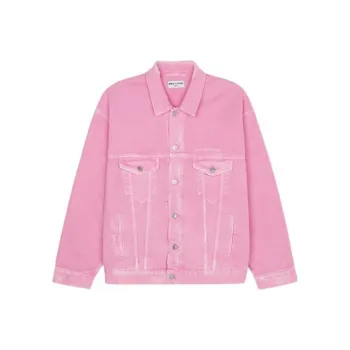 Balenciaga Denim Jackets Women's Pink