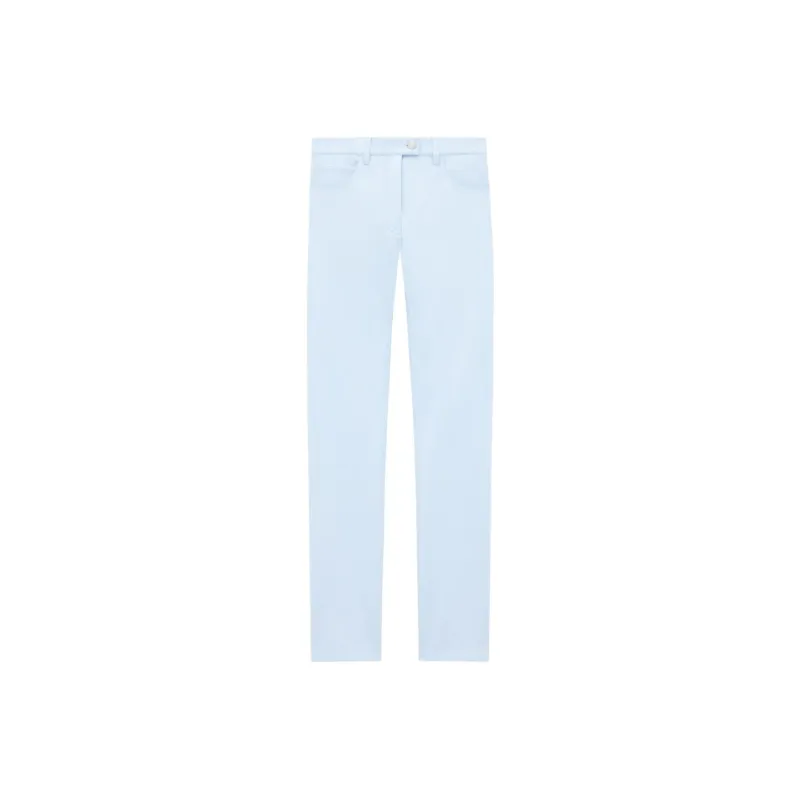 COURREGES Straight leg Vinyl Trousers-0