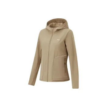 LiNing Trench Coat Women's Light Chestnut Brown