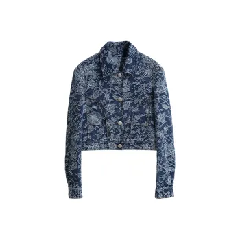 NancyCavally Denim Jackets Women's Blue