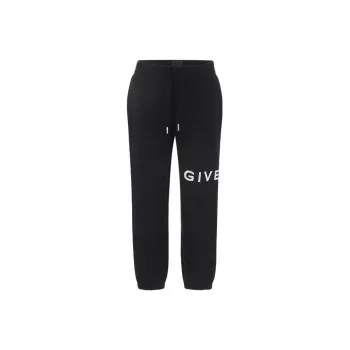 Givenchy Knitted Sweatpants Women's Black