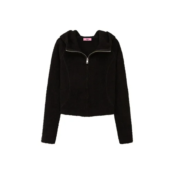 CHUU Cropped Coats Women's Black-0