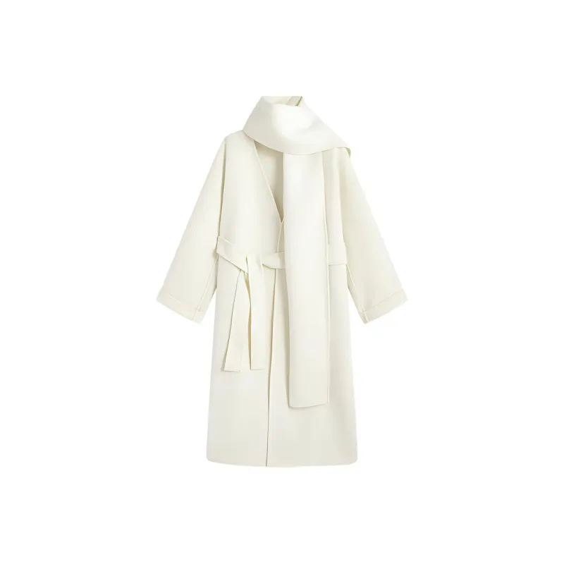 MOSIIMORII Coats Women's White-0