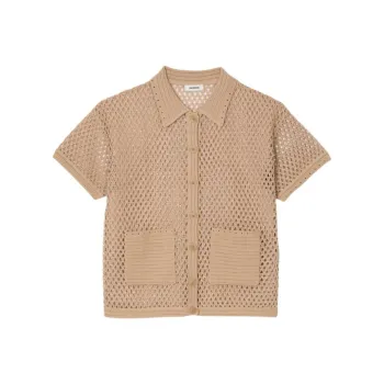 Sandro Open knit Shirt