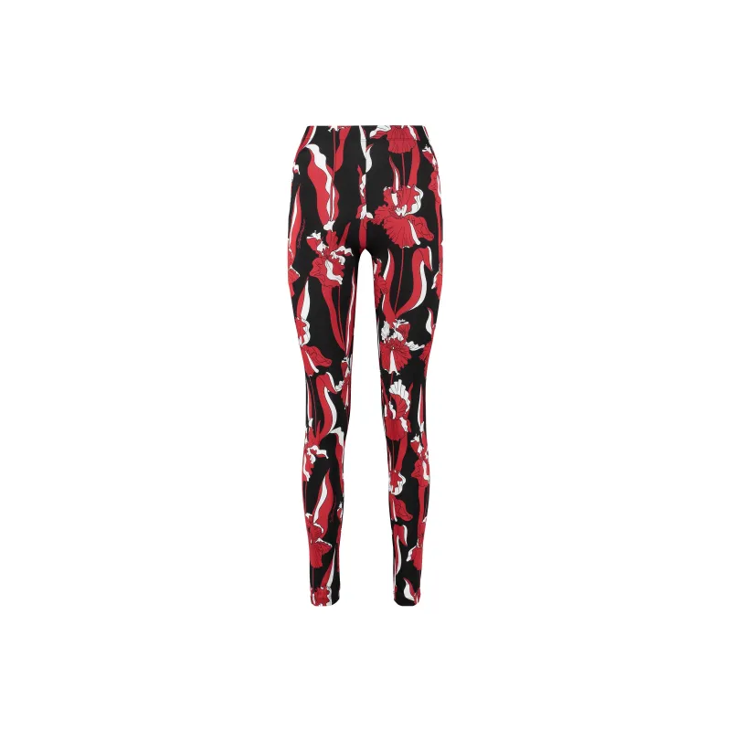 MOSCHINO Leggings Women's Black Red-0