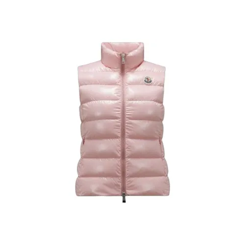 Moncler Ghany Puffer Vest 'Light Pink'