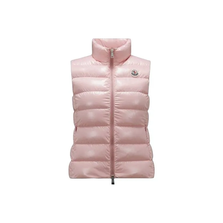 Moncler Ghany Puffer Vest 'Light Pink'-0