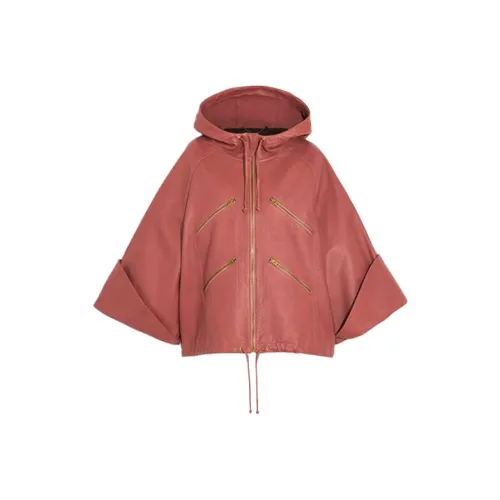 COACH Cloaks Women's Rose Pink Red