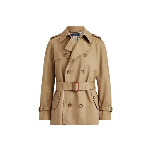 Polo Ralph Lauren SS22 Trench Coat Women's Brown
