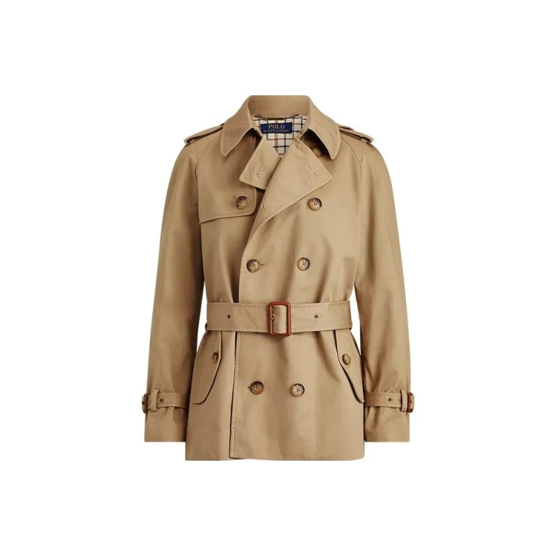 Polo Ralph Lauren SS22 Trench Coat Women's Brown-0