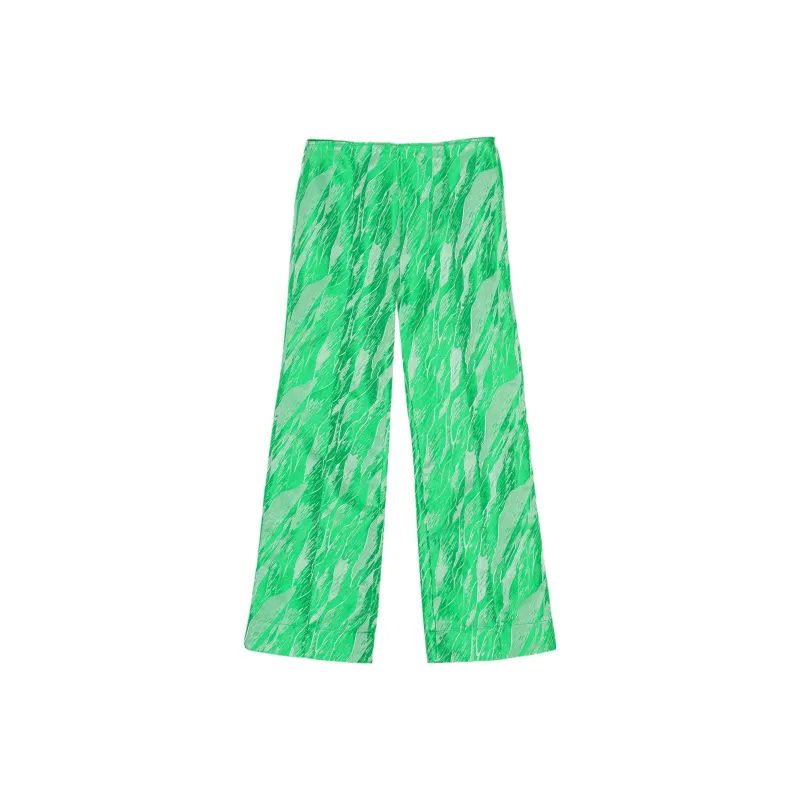GANNI Casual Pants Women's Green-0