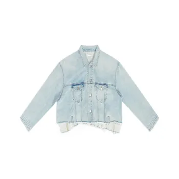 Balenciaga Denim Jacket Women's Blue