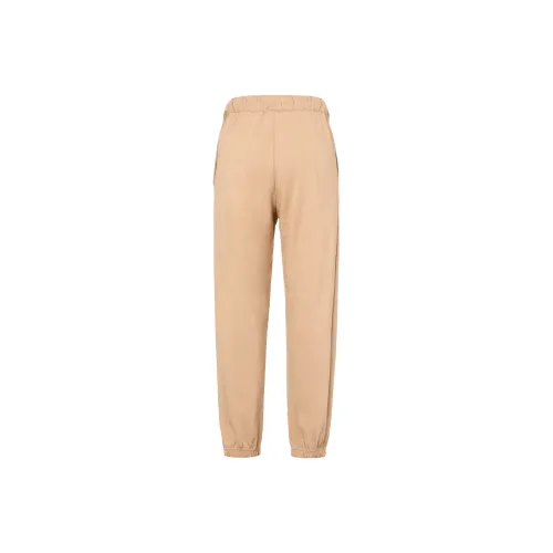 Nike Knitted Sweatpants Women's Beige Yellow
