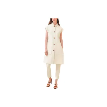 HERMES FW24 Coats Women's White