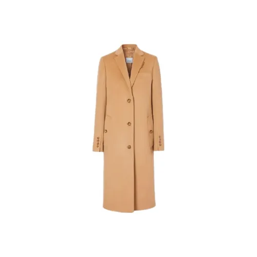 Burberry Coats Women's Light Camel