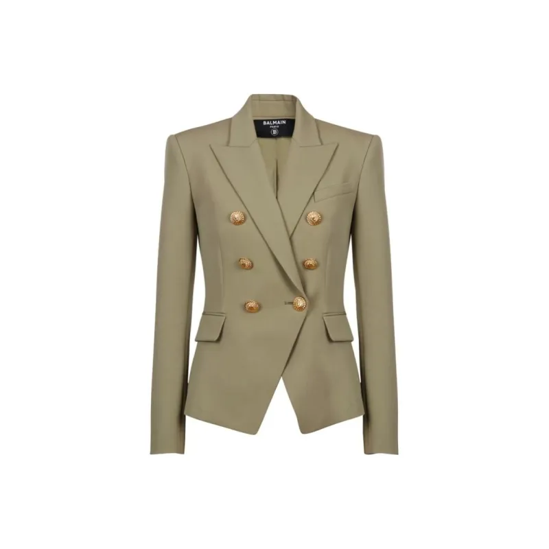 BALMAIN Double-Breasted Tailored Blazer-0