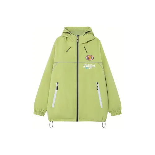 B.Duck Windbreaker Jacket Women's Green