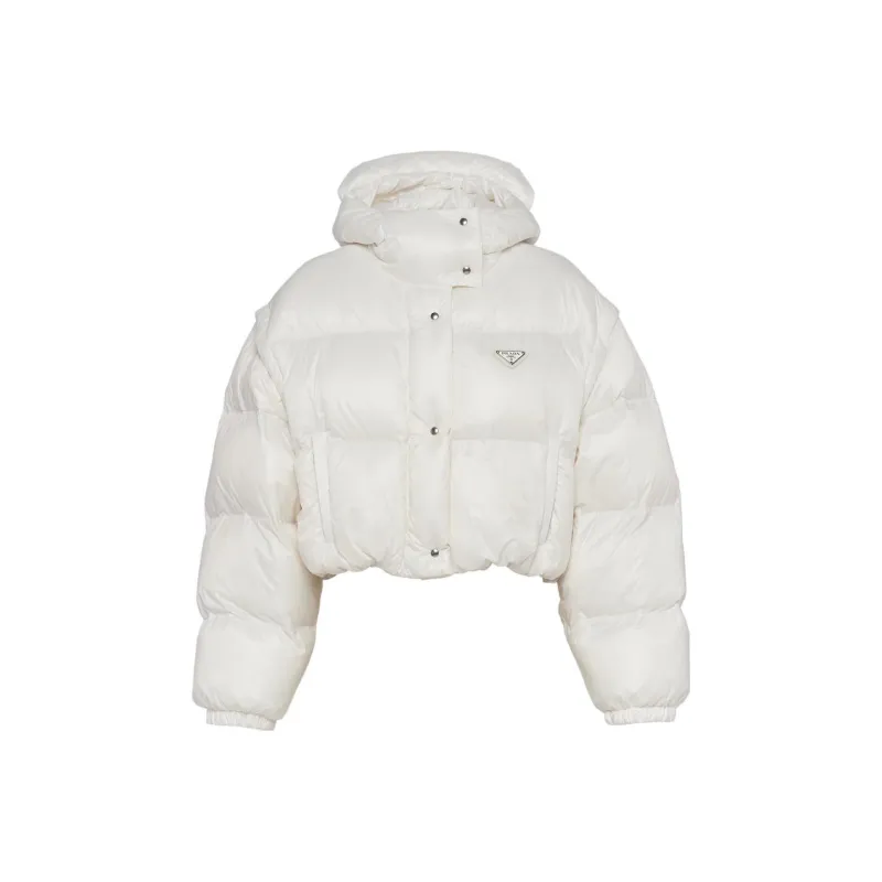PRADA Cropped Coats Women's-4