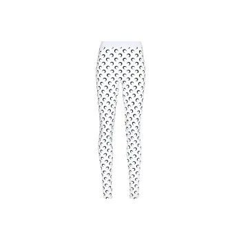 Marine Serre Moon Printed Skinny Cut Leggings