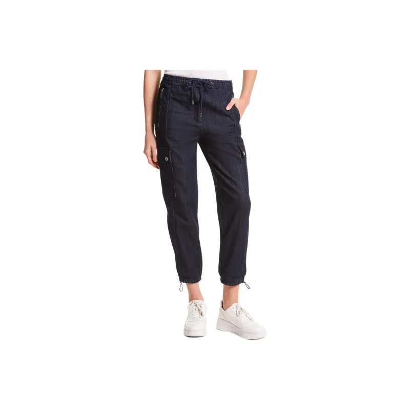 MICHAEL KORS Casual Pants Women's Black Indigo-0