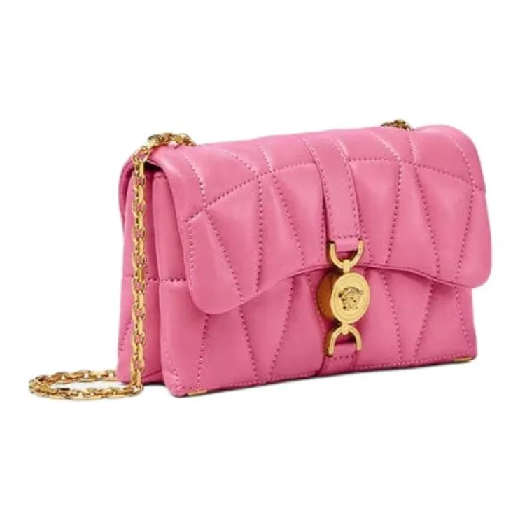 FANSIZHE Kleio Lambskin Shoulder Bag Mini Women's Pink-1