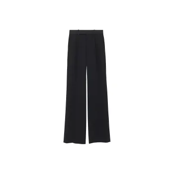 SAINT LAURENT Mid Rise Straight Leg Pants