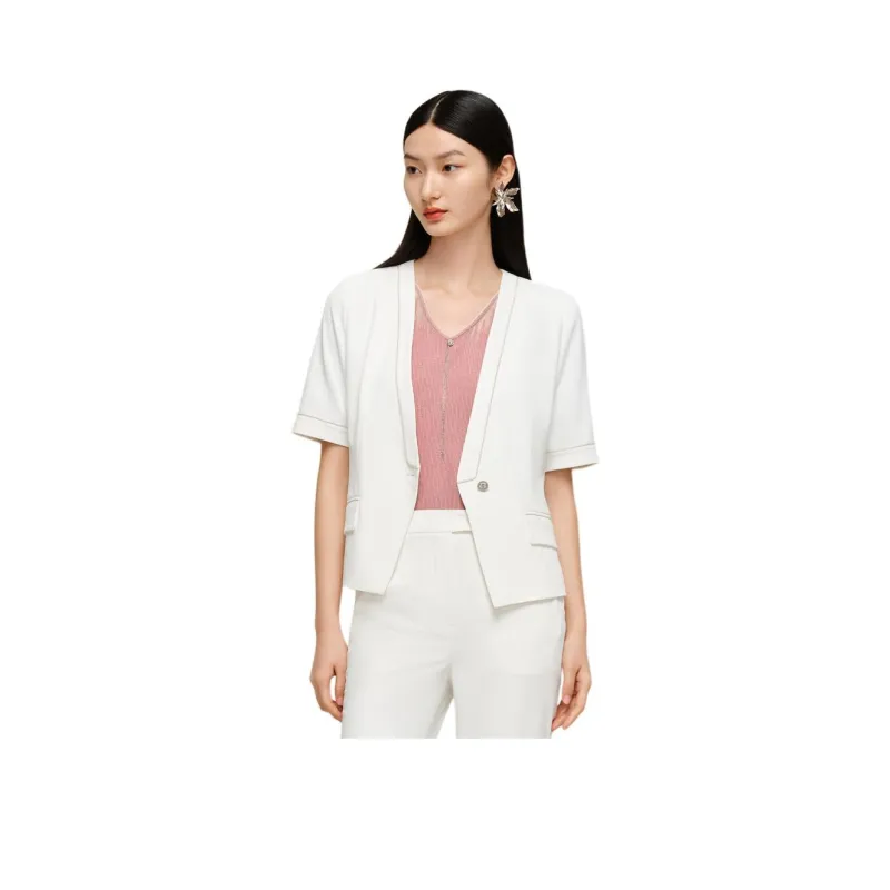 JZ. ANNAKRO Business Suit Women's Pure White-0