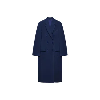 GIVENCHY FW24 Coat Women's Sapphire Blue