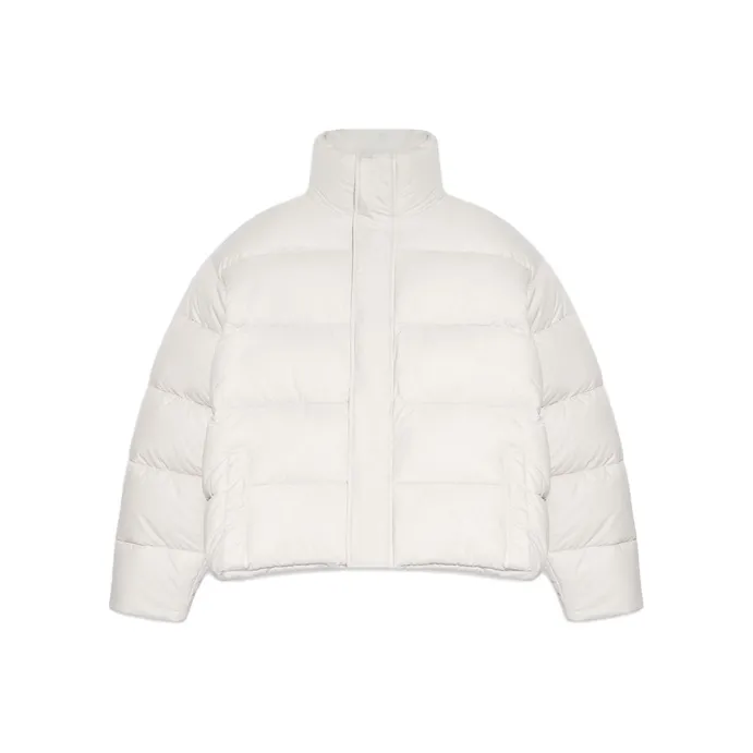 Balenciaga Cropped Coats Women's White-0