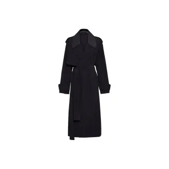 Ferragamo Long sleeved Faille Trenchcoat