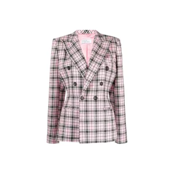 GIUSEPPE DI MORABITO Check-pattern Peak-lapels Blazer