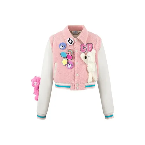 13 DEMARZO x CAREBEARS FW23 Baseball Jacket Women's